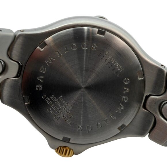 Ebel 36mm Sportwave Colorful Regatta Edition Black Dial Watch - Picture 3 of 9